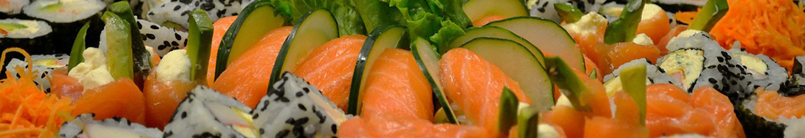 Eating Japanese Salad Sushi at Roll It Sushi & Teriyaki restaurant in Newport Beach, CA.